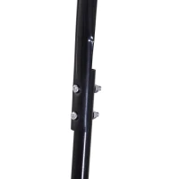Outsunny Rolo de jardim 30L de aço preenchido com água ou areia 32x40cm Cabo destacável(m-9)