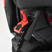 HOMCOM Capacete de Moto Integral Tamanho XL-61/62cm Capacete de Motocicleta com Dupla Viseira Cabeçote Anticolisão com Certificação Europeia Unisex Cor Preta(m-9)