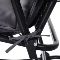 Outsunny Almofada individual para espreguiçadeira ao ar livre Tapete da cadeira de jardim(m-12)