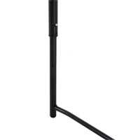 Outsunny Mesa dobrável ajustável Altura regulável 122x61x53 / 71,5 cm Marrom e preto(m-12)