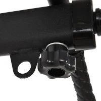 HOMCOM Barra de Elevações para Parede Treinamento Muscular Pull Up para Casa Carga Máxima 150kg 93,5x65x17 cm Preto(m-6)