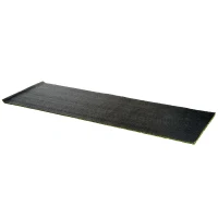 Outsunny Relva Artificial 25 mm Rolo de Relva Artificial 300x100 cm Realista com Orifícios de Drenagem para Varanda Jardim Pátio Verde(m-12)