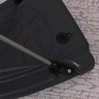 HOMCOM Tabela de basquetebol para crianças acima de 6 anos com suporte de altura ajustável e base recarregável incluídos 32x65x126-158 cm(m-13)