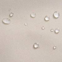 Outsunny Chapéu de Sol Duplo para Jardim 4,6x2,7x2,4m Chapéu de Sol Anti UV com Manivela para Exterior Bege(m-7)