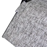 Outsunny Espreguiçadeira de balanço com encosto e apoio para pés Ajustável 69x64x108 cm cinza(m-10)