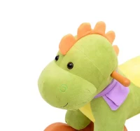 Jouet à bascule cheval à bascule modèle dinosaure vert(m-7)