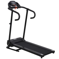 HOMCOM Tapis de course électrique pliable programmable 123 x 62 x 117 cm noir(m-1)