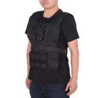 HomCom Weight Vest 20KG Easily Adjustable Gym Training for Strength and Crossfit(m-14)