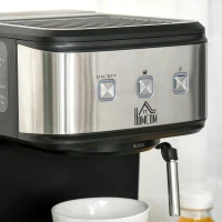 HOMCOM espressomachine 35,5 cm x 21 cm x 29 cm(m-9)
