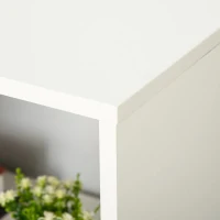 HOMCOM hoek boekenkast 189,5 cm x 30 cm x 89 cm(m-5)