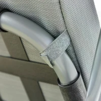 Outsunny 2-in-1 Patio 3 Seater Swing Chair Hammock w/ Cushion Adjustable Canopy Garden(m-9)