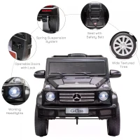 HOMCOM Mercedes Benz G500 12V Kids Electric Ride On Car Toy w/ Remote Control(m-7)