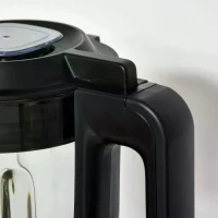 HOMCOM Blender Smoothie Maker, 900W Countertop Blender with 5 Speed Setting, Pulse Function, 1.5L Mix Cup, Portable Cup and Grinder for Ice, Fruit, Vegetable and Nut(m-9)