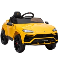 HOMCOM Kids Electric Ride On Car 12V Lamborghini Urus Car Toy w/ Remote Control(m-1)