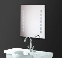 HOMCOM LED Illuminated Bathroom Infrared Sensor Mirror Dustproof Light 60×80x4CM New(m-1)