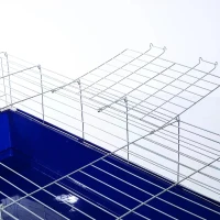 PawHut Small Animal Hutch, size (118 x79 x58cm)(m-7)