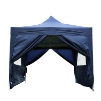 Outsunny Pop Up Gazebo Marquee, size(4.5m x3m)-Blue(m-2)