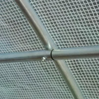 Outsunny Serre de Jardin à 8 fenêtres Blanc 304 x 83 x 28 cm(m-7)