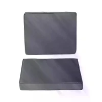 Outsunny 2 Piece Cushion Seat Cushion Back Pad for Rattan Furniture Indoor and Outdoor(m-10)