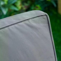 Outsunny 2 Piece Cushion Seat Cushion Back Pad for Rattan Furniture Indoor and Outdoor(m-7)