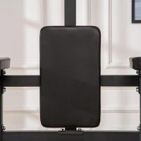 HOMCOM Estação de Musculação Torre Multifuncional com Barra de Flexões Estrutura de Aço para Treinar em Academia Casa Carga Máxima 120kg 110x97x227cm Preto(m-10)