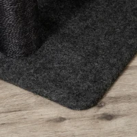 PawHut Árvore para Gatos Torre de Escalada para Gato com Caverna Várias Plataformas e Postes Arranhadores de Sisal Natural Centro de Atividades 70x41x112cm Cinza Escuro(m-7)