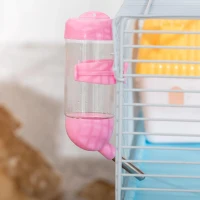 PawHut Gaiola para Hamster Gaiola para Pequenos Roedores com Casa Comedouro Bebedouro Roda de Exercícios Alça e Rodas com Freio 60x35x47cm Branco(m-9)