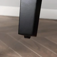 HOMCOM Poltrona de Sala de Estar Estofada Poltrona Relax com Apoio para os Braços Assento Acolchoado e Pés de Madeira Estilo Moderno para Dormitório 78x74x97cm Azul Claro(m-8)