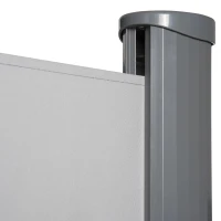 Outsunny zijluifel grijs 300cm x 9,3cm x 160cm(m-7)