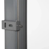 Outsunny zijluifel grijs 300cm x 9,3cm x 160cm(m-5)