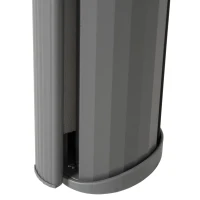 Outsunny zijluifel grijs 300cm x 9,3cm x 160cm(m-6)