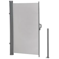 Outsunny zijluifel grijs 300cm x 9,3cm x 160cm(m-4)