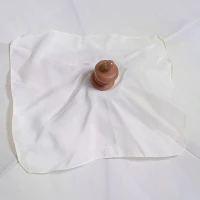 Outsunny 2 x 1.5m Patio Garden Parasol Sun Umbrella Sunshade Canopy Outdoor Backyard Furniture Wood Wooden Pole 6 Ribs Tilt Mechanism - Off-White(m-8)