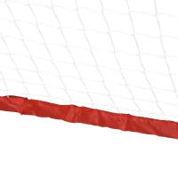 HOMCOM Set of 2 Foldable Soccer Goal with All Weather Tetrolon Net for Football Practice Kids Youth Outdoor Sport(m-8)