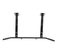 Homcom – Chin Up Bar Barra per Trazioni Esercizi da Soffitto Palestra Fitness(m-4)