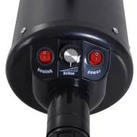 PawHut Asciugatore Soffiatore Aria Calda 2400W per Cani Animali Domestici 40x16x20cm Nero(m-6)