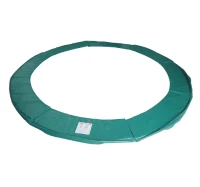 Homcom Copertura di protezione per trampolino elastico, Verde, Ø305cm(m-1)