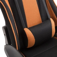 HOMCOM Sedia da Gaming con Rotelle Reclinabile Girevole Ufficio Tessuto(m-10)