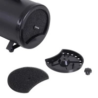 PawHut Asciugatore Soffiatore Aria Calda 2400W per Cani Animali Domestici 40x16x20cm Nero(m-7)