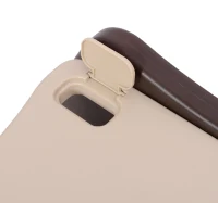 Outsunny - Seggiolone per Bimbi Multifunzione 3 in 1 Tavolino Sedia da Dondolo Caffè 59 x 59 x 103 cm(m-5)