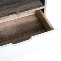 HOMCOM Comodino di Design Moderno Camera da Letto Legno 50 × 40 × 47cm(m-8)