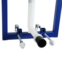 HOMCOM Cassetta di Risciacquo ad Incasso Nascosto per WC Capacità 7L Plastica 73.6 × 48 × 11.6cm(m-9)