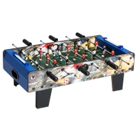 HOMCOM Mini Calcio Balilla per Bambini in Legno MDF 69x37x24cm(m-1)