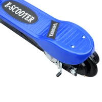 HOMCOM Monopattino EScooter Pieghevole per Bambini Velocità Max 12KM/H, 81.5 x 37 x 96cm, Blu(m-10)