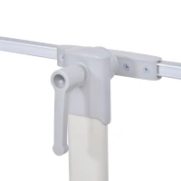 Vinsetto Lavagna Magnetica Bianca Cavalletto Faccia Doppia Portapenne Traversa Regolabile(m-9)