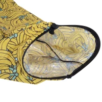 Outsunny Air Sofa Lettino Gonfiabile Senza Pompa con Borsa per il Trasporto Max. 180 KG 185x70x52cm Giallo(m-8)