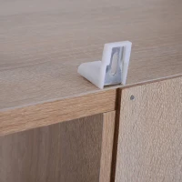 HOMCOM Libreria Scaffale 8 Ripiani Per Soggiorno, Ufficio, Camera da Letto, Legno, 61,5x29,5x122,5 cm(m-7)