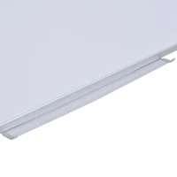 Vinsetto Lavagna Magnetica Bianca Cavalletto Faccia Doppia Portapenne Traversa Regolabile(m-10)