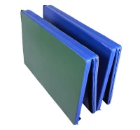 HOMCOM Tappetino da ginnastica Materassino da palestra Tappetino fitness Tappetino salvapavimenti Stuoia morbida pieghevole(m-9)