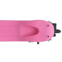 HOMCOM Monopattino Scooter Elettrico per Bambini con Struttura in Metallo Pieghevole 81.5 x 37 x 96cm, Rosa(m-9)